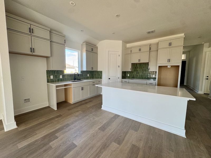 Furnished interior view inside a new home in Persimmon, Buda (Image 3).