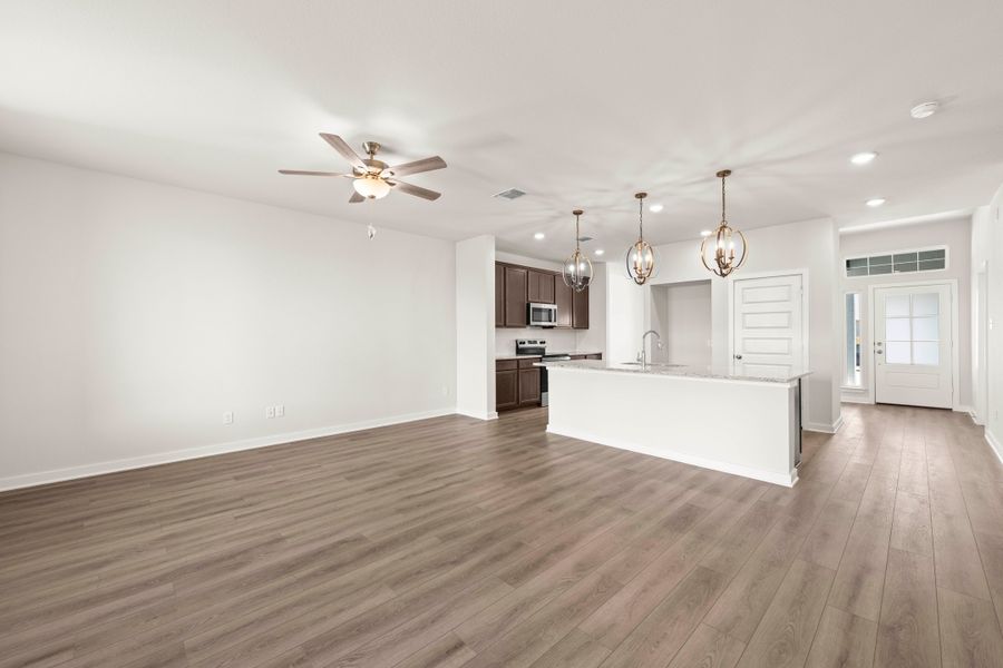 Spacious, unfurnished interior of a new home in Eastern Wells, Jarrell (Image 16). Spacious, unfurnished interior of a new home in Eastern Wells, Jarrell (Image 16).