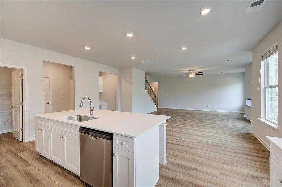 Furnished interior view inside a new home in Adagio, Dacula (Image 6).