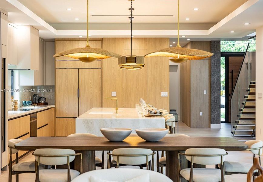 Furnished interior view inside a new home in , Biscayne Park (Image 13).