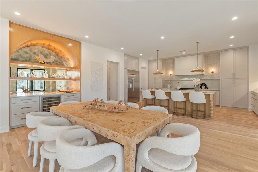 Furnished interior view inside a new home in , Dallas (Image 7).