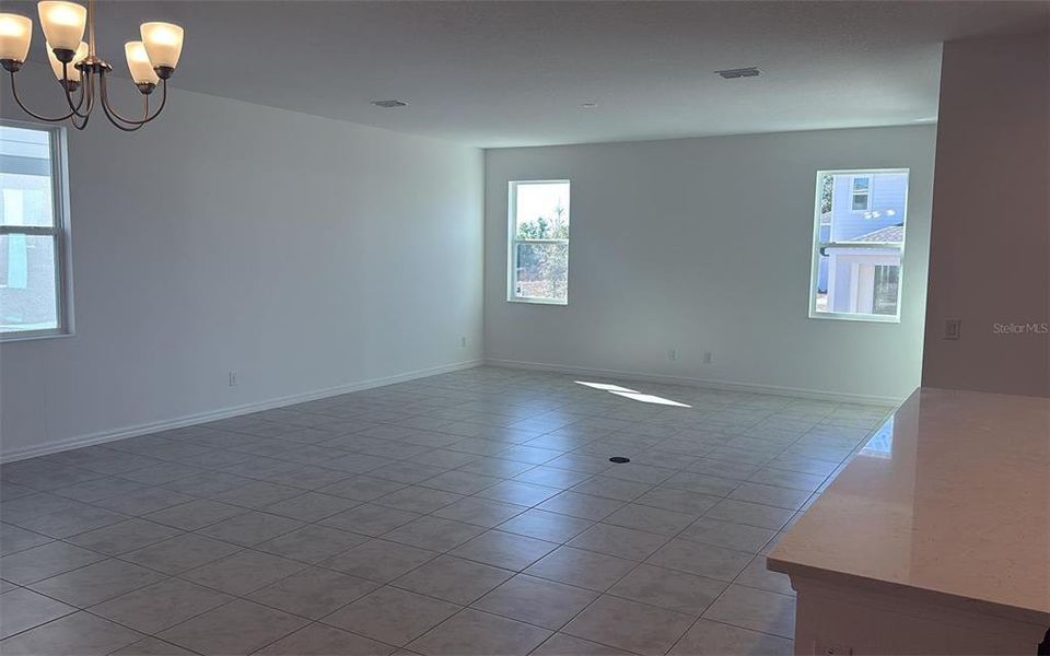 Spacious, unfurnished interior of a new home in Eagletail Landings, Howey-in-the-Hills (Image 8). Spacious, unfurnished interior of a new home in Eagletail Landings, Howey-in-the-Hills (Image 8).