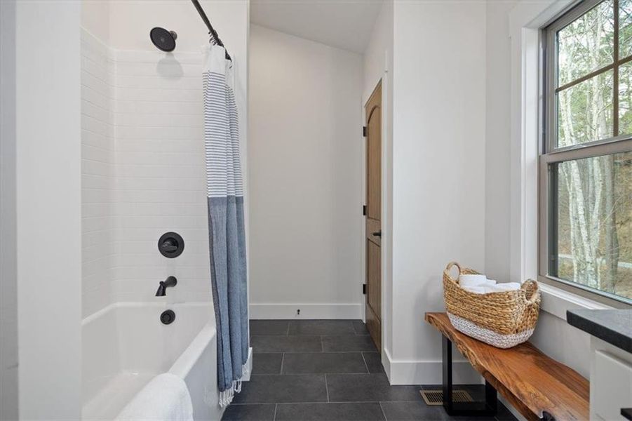 Furnished interior view inside a new home in , Ellijay (Image 9).