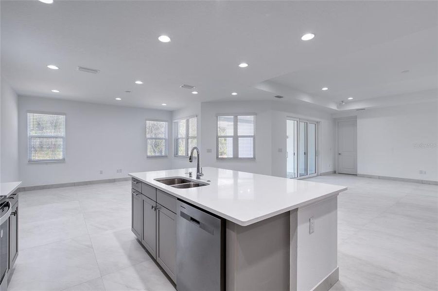 Furnished interior view inside a new home in , Daytona Beach (Image 19).