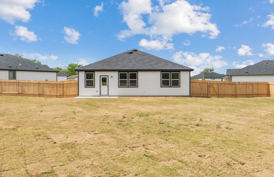 Exterior details and patio area of a home in County View, Temple (Image 3). Exterior details and patio area of a home in County View, Temple (Image 3).