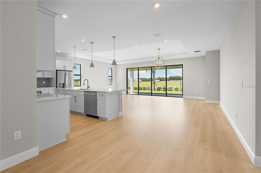 Spacious, unfurnished interior of a new home in Woodland Preserve, Parrish (Image 22).