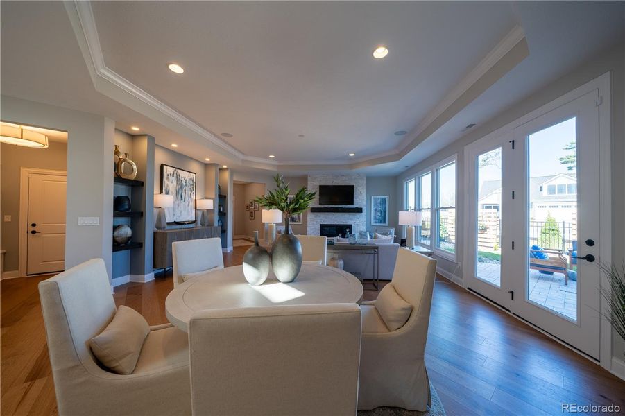 Furnished interior view inside a new home in , Fort Lupton (Image 34). Furnished interior view inside a new home in , Fort Lupton (Image 34).