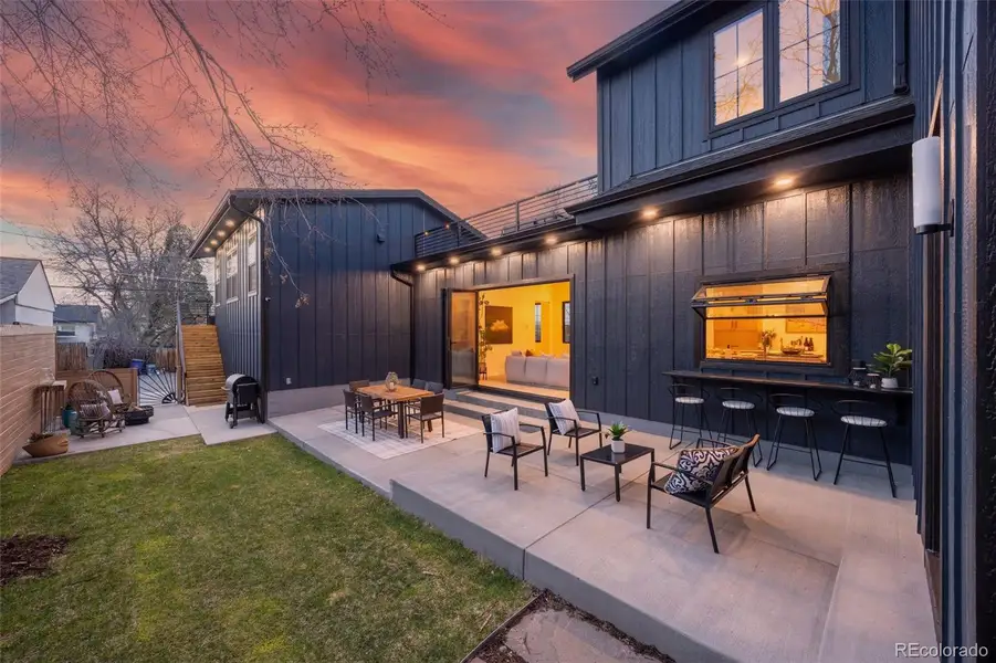 Exterior details and patio area of a home in , Denver (Image 26).