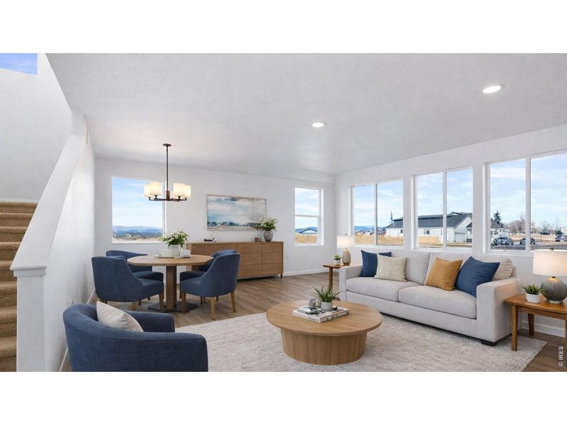 Furnished interior view inside a new home in Trevenna, Windsor (Image 7).