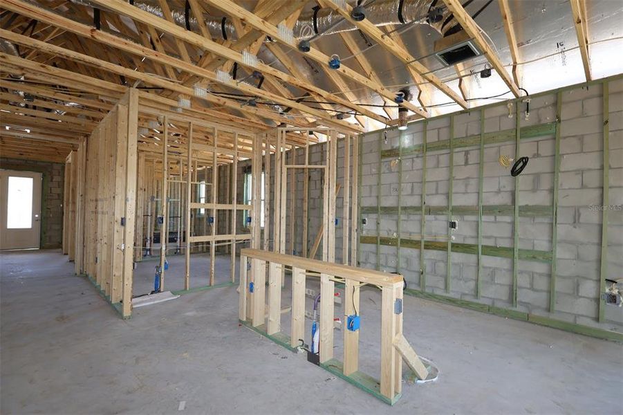 In-progress construction of a new home in Estates at Rivercrest, Sanford, FL (Image 5).