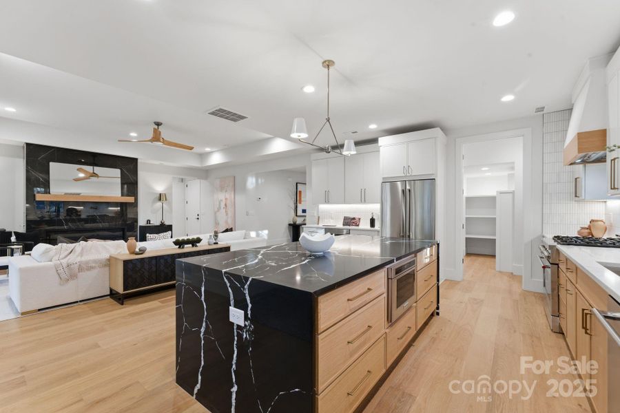Furnished interior view inside a new home in , Charlotte (Image 19).
