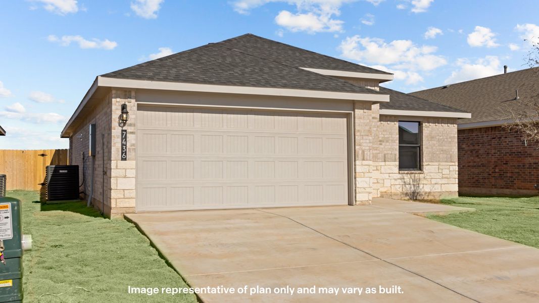 Exterior details and patio area of a home in Terra Vista, Lubbock (Image 2). Exterior details and patio area of a home in Terra Vista, Lubbock (Image 2).