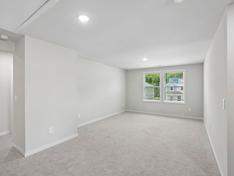 Spacious, unfurnished interior of a new home in The Heritage at Buffaloe Reserve, Raleigh (Image 12). Spacious, unfurnished interior of a new home in The Heritage at Buffaloe Reserve, Raleigh (Image 12).