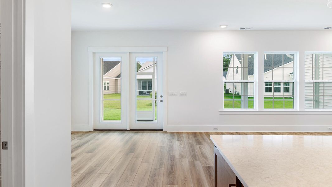 Furnished interior view inside a new home in , Summerville (Image 7).