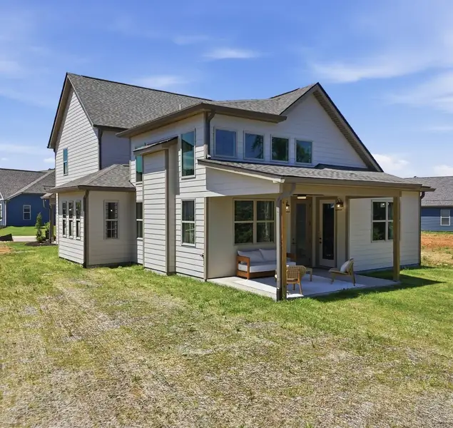 Exterior details and patio area of a home in Storyvale, Hixson (Image 3).