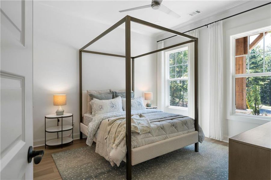 Furnished interior view inside a new home in , Waleska (Image 17). Furnished interior view inside a new home in , Waleska (Image 17).