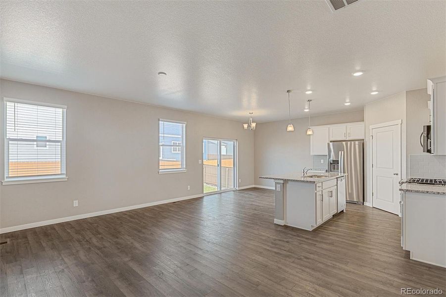 Spacious, unfurnished interior of a new home in Spring Valley Ranch, Elizabeth (Image 17). Spacious, unfurnished interior of a new home in Spring Valley Ranch, Elizabeth (Image 17).