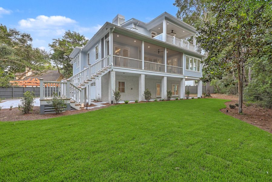 Exterior details and patio area of a home in , Mount Pleasant (Image 41).