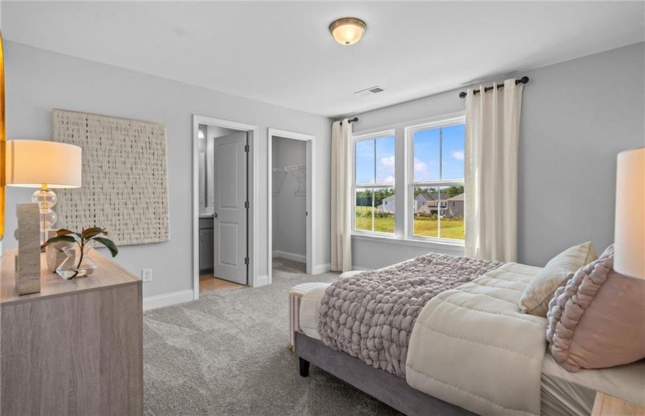 Furnished interior view inside a new home in Linden Grove, Powder Springs (Image 23).