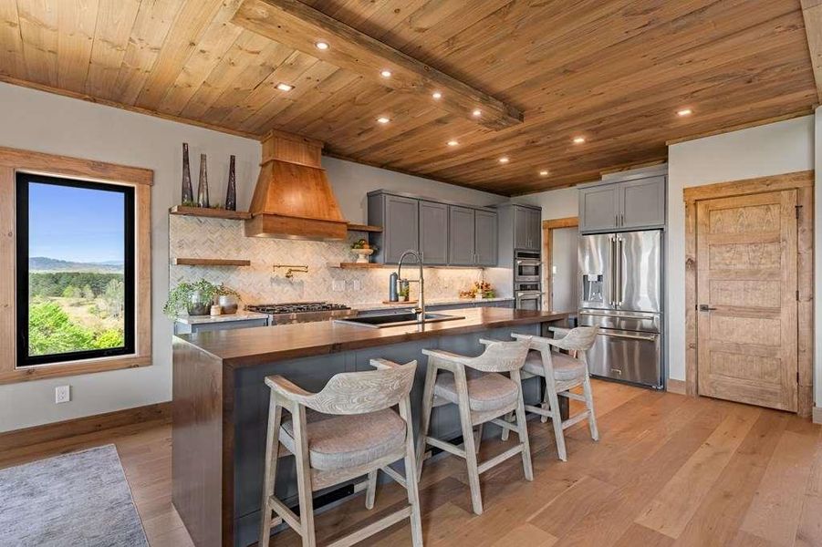 Furnished interior view inside a new home in , Blue Ridge (Image 46).