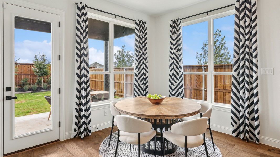 Representative furnished interior of a home built from the Cornell by DRB Homes in Green Meadows Classic, Celina (Image 11).