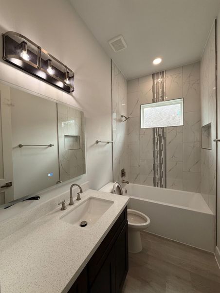 Furnished interior view inside a new home in , Houston (Image 5).