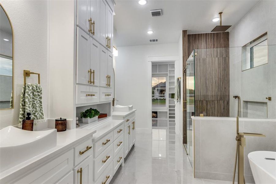 Furnished interior view inside a new home in , Burleson (Image 9). Furnished interior view inside a new home in , Burleson (Image 9).