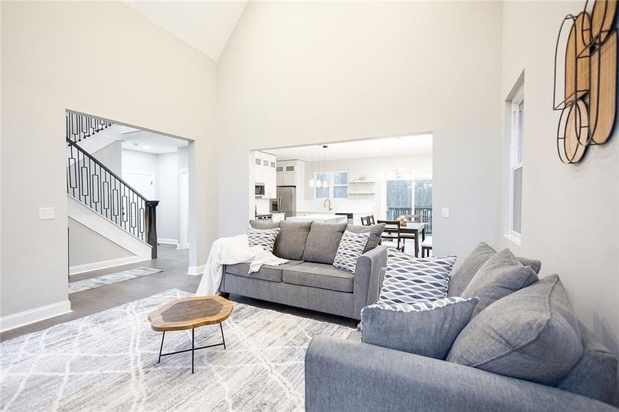 Furnished interior view inside a new home in , Douglasville (Image 28).