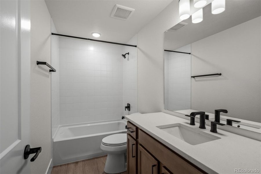 Furnished interior view inside a new home in Trailside at Cottonwood Creek, Colorado Springs (Image 5).