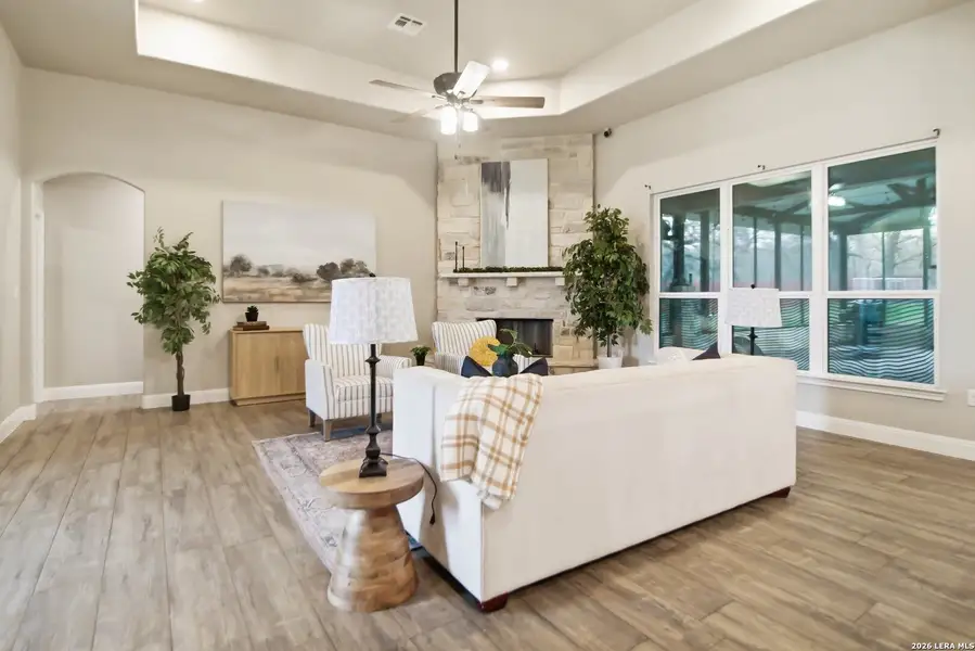 Furnished interior view inside a new home in , La Vernia (Image 11).