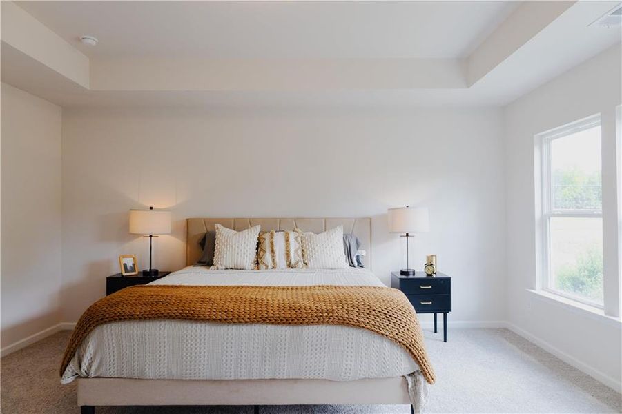 Furnished interior view inside a new home in Castleberry Pointe, Dawsonville (Image 10).
