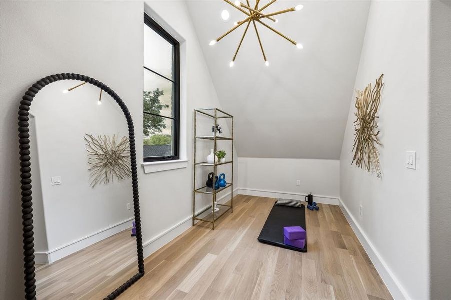 Furnished interior view inside a new home in , Dallas (Image 28). Furnished interior view inside a new home in , Dallas (Image 28).