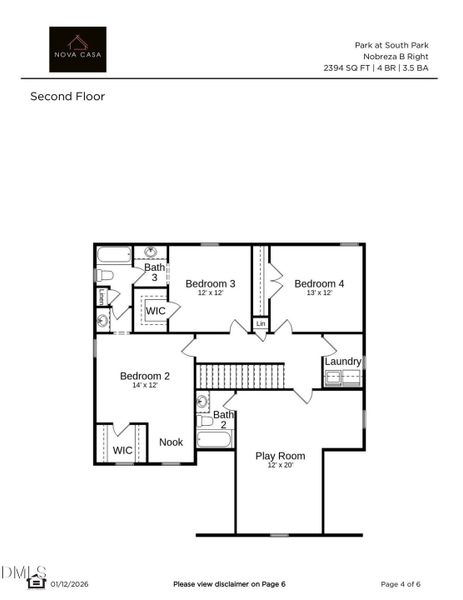 2nd Floor Floorplan