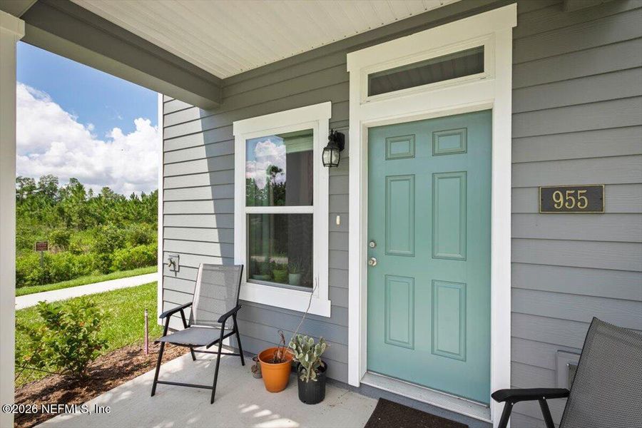 Exterior details and patio area of a home in , Middleburg (Image 24).