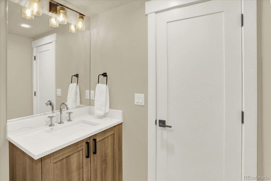 Furnished interior view inside a new home in , Colorado Springs (Image 43).