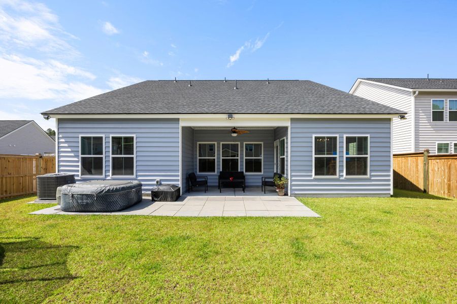 Front exterior of a new home in Sweetgrass at Summers Corner: Arbor Collection, Summerville, SC, highlighting curb appeal (Image 24). Front exterior of a new home in Sweetgrass at Summers Corner: Arbor Collection, Summerville, SC, highlighting curb appeal (Image 24).