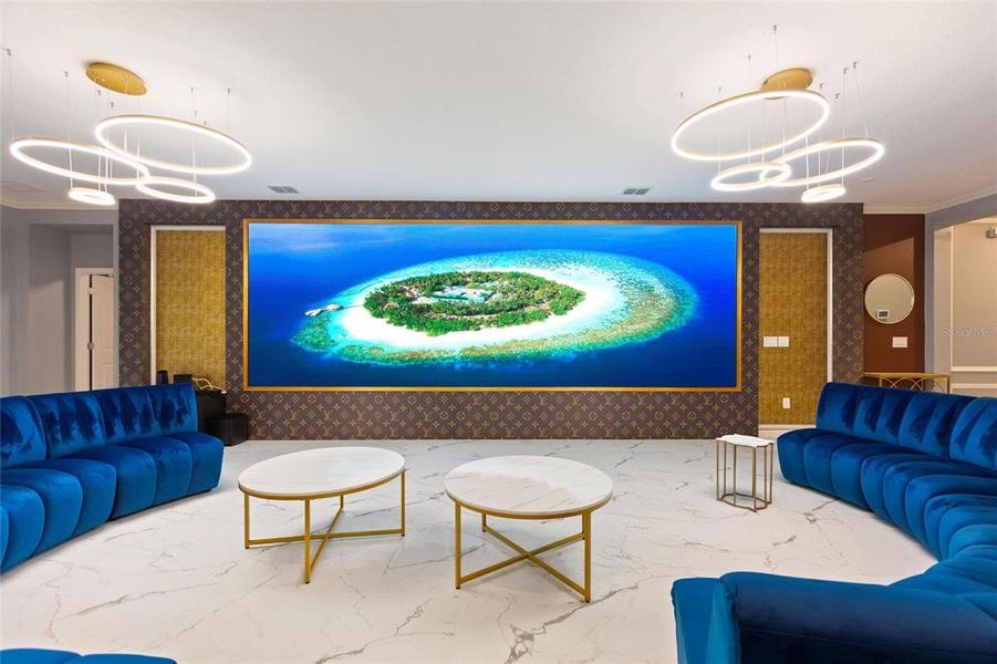 Furnished interior view inside a new home in , Kissimmee (Image 42).