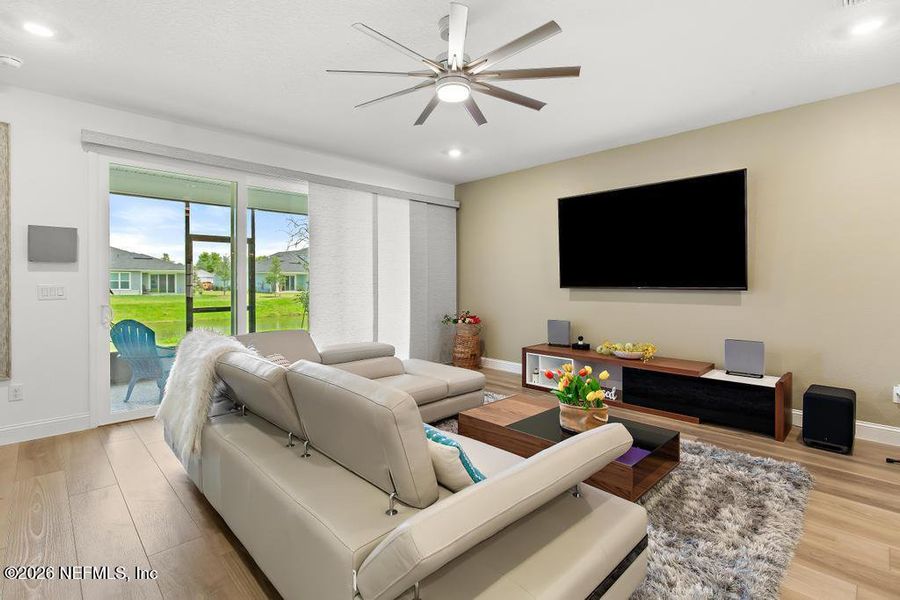 Furnished interior view inside a new home in , St. Augustine (Image 45).