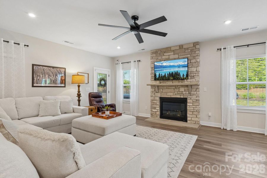 Furnished interior view inside a new home in , Indian Trail (Image 6).