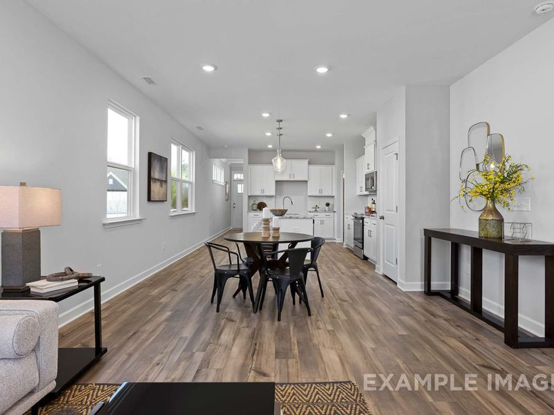 Representative furnished interior of a home built from the The Carter B by Davidson Homes LLC in Wellers Knoll, Lillington (Image 12).