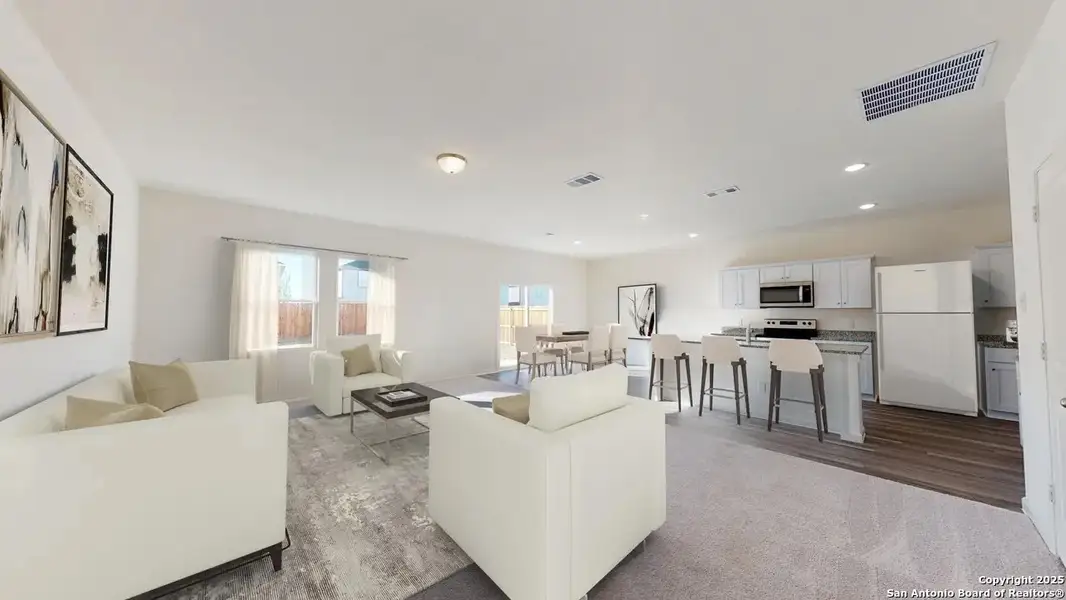 Furnished interior view inside a new home in Saddlebrook Ranch, Schertz (Image 11).