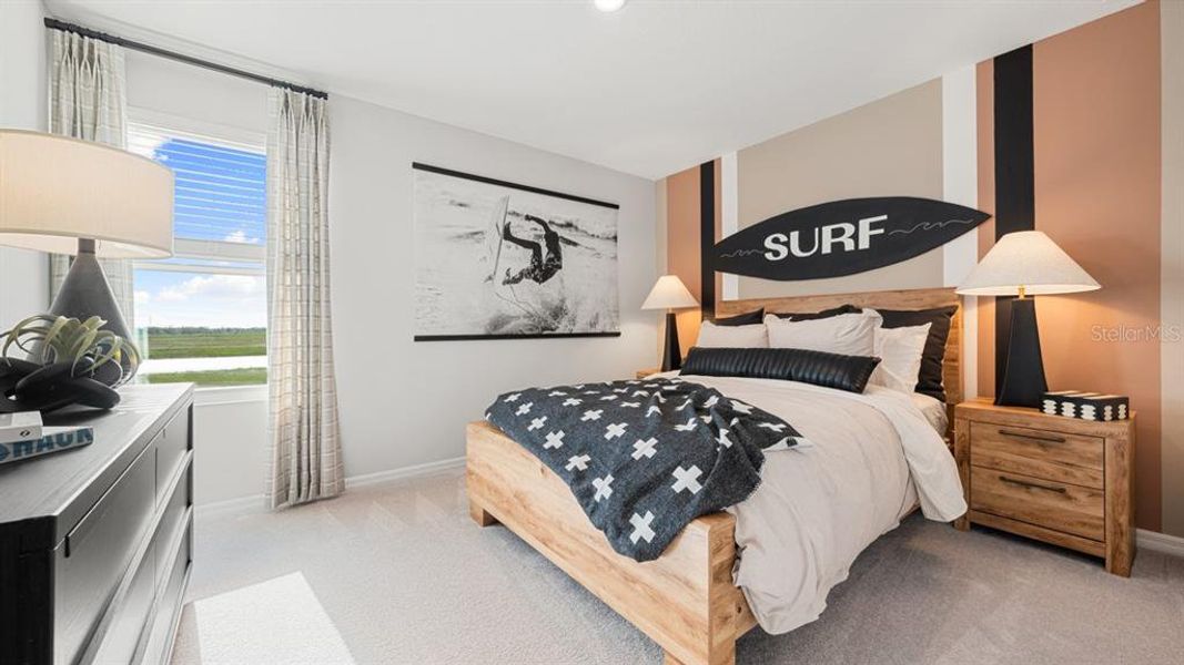 Furnished interior view inside a new home in Coasterra Community Group Page, Palmetto (Image 31).