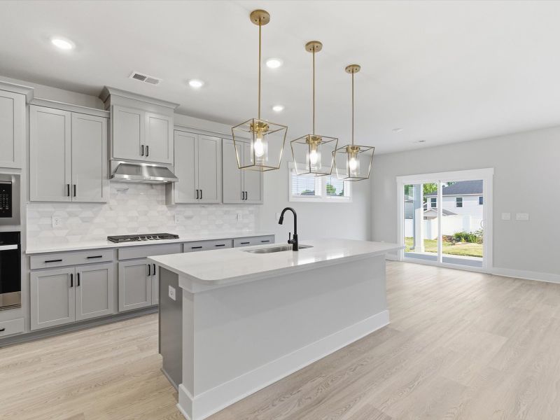 Furnished interior view inside a new home in Cedar Shoals - Signature Collection, Piedmont (Image 5).
