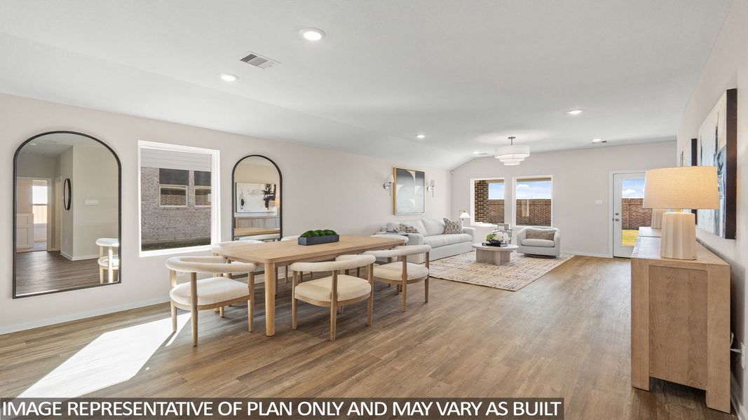 Furnished interior view inside a new home in Sunterra Lakes, Brookshire (Image 16).