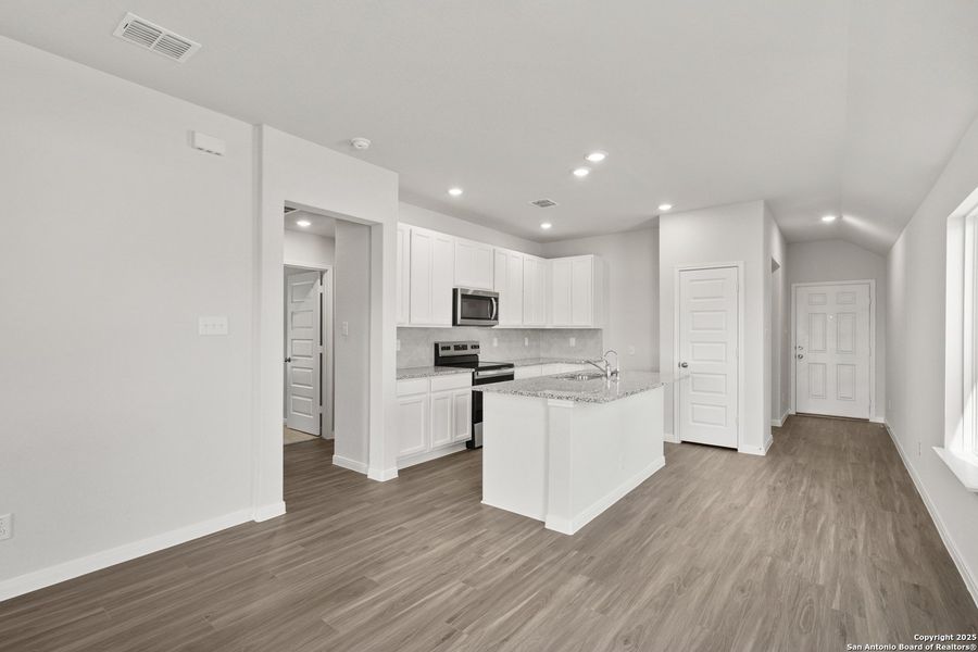 Furnished interior view inside a new home in Swenson Heights, Seguin (Image 9). Furnished interior view inside a new home in Swenson Heights, Seguin (Image 9).