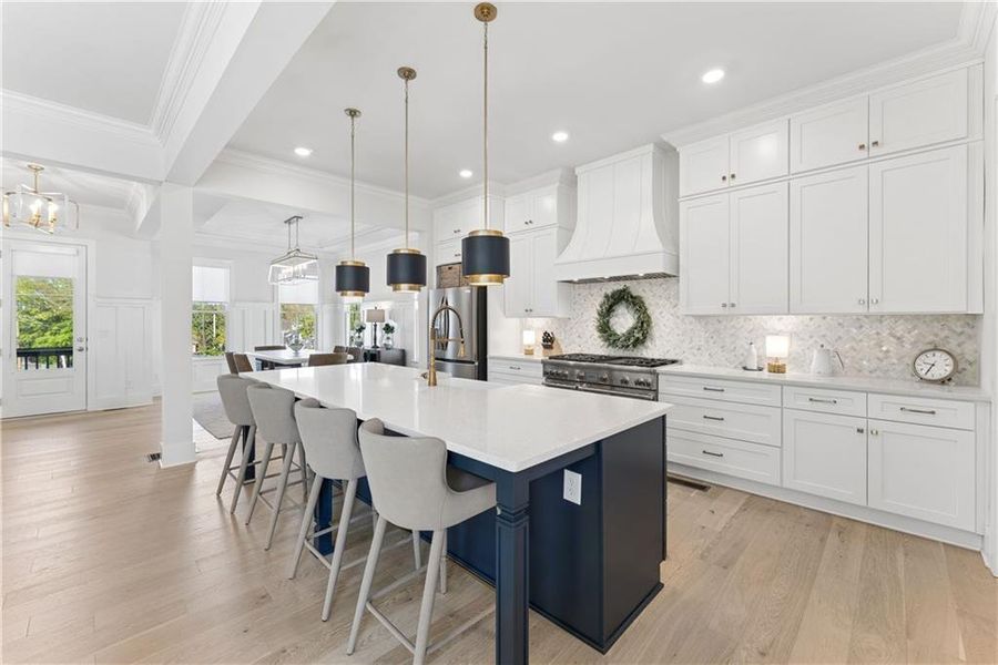 Furnished interior view inside a new home in Crossroads, Milton (Image 7).