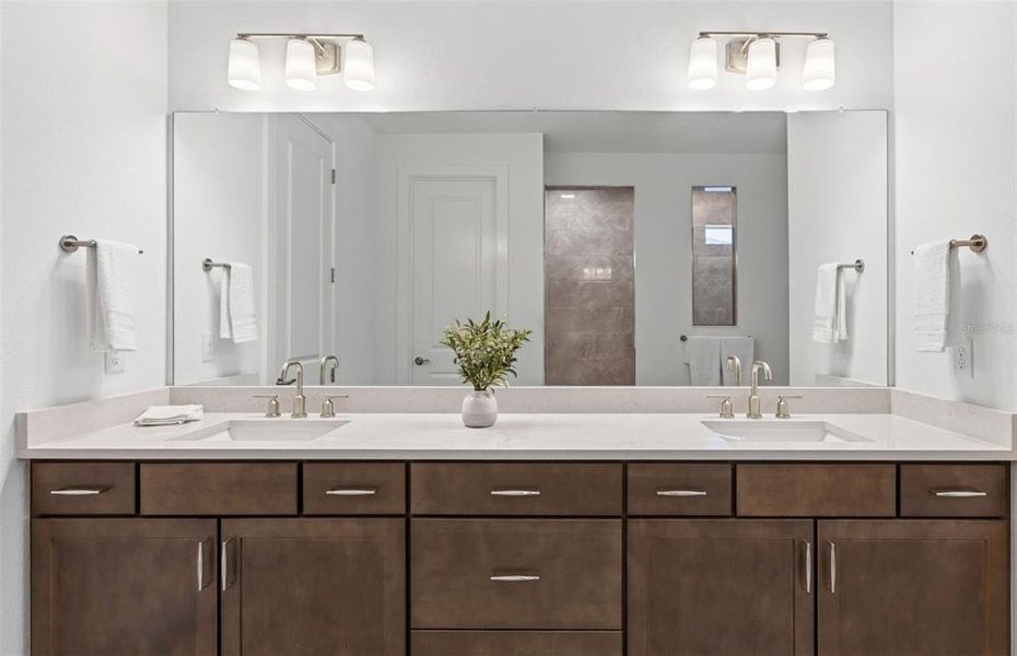 Furnished interior view inside a new home in Riverwood, Zephyrhills (Image 4).