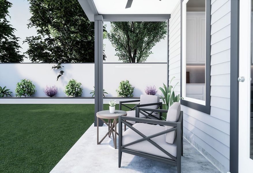 Representative exterior details of a home built from the Ivy by Tri Pointe Homes in View at the Reserve, Mansfield (Image 3). Representative exterior details of a home built from the Ivy by Tri Pointe Homes in View at the Reserve, Mansfield (Image 3).