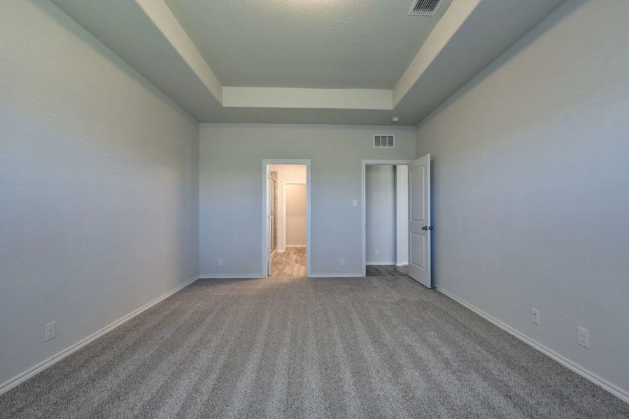 Representative unfurnished interior of a home built from the Devon by Ashton Woods in Cordova Trails, Seguin (Image 22).
