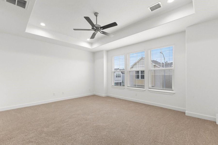 Spacious, unfurnished interior of a new home in , Houston (Image 12). Spacious, unfurnished interior of a new home in , Houston (Image 12).